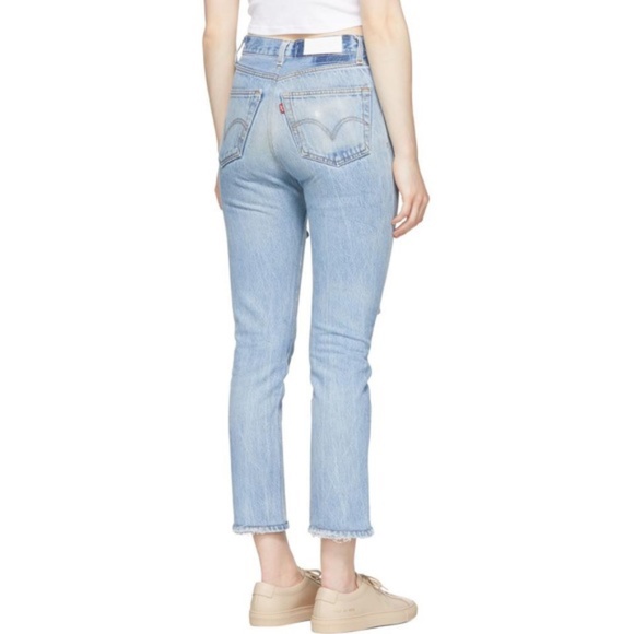 levi's high rise ankle crop jeans